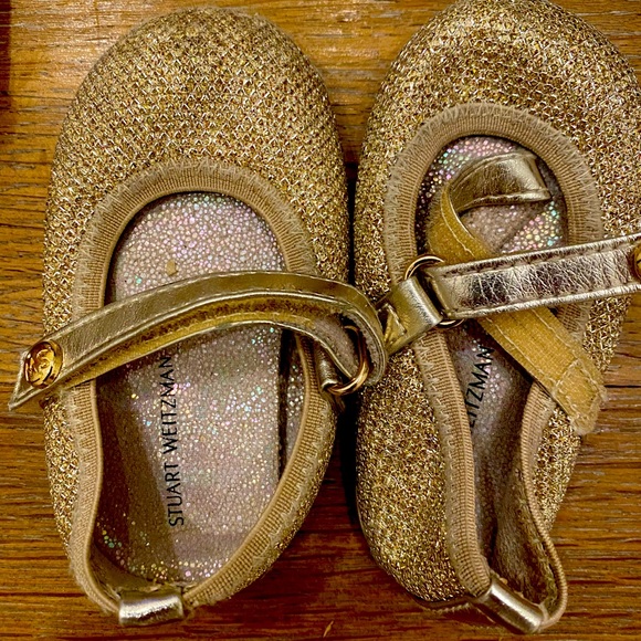 Bundle of 7 newborn / toddler shoes — STUART WEITZMAN and others - Picture 2 of 10